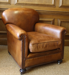 Classic 1930s Leather Club Chair